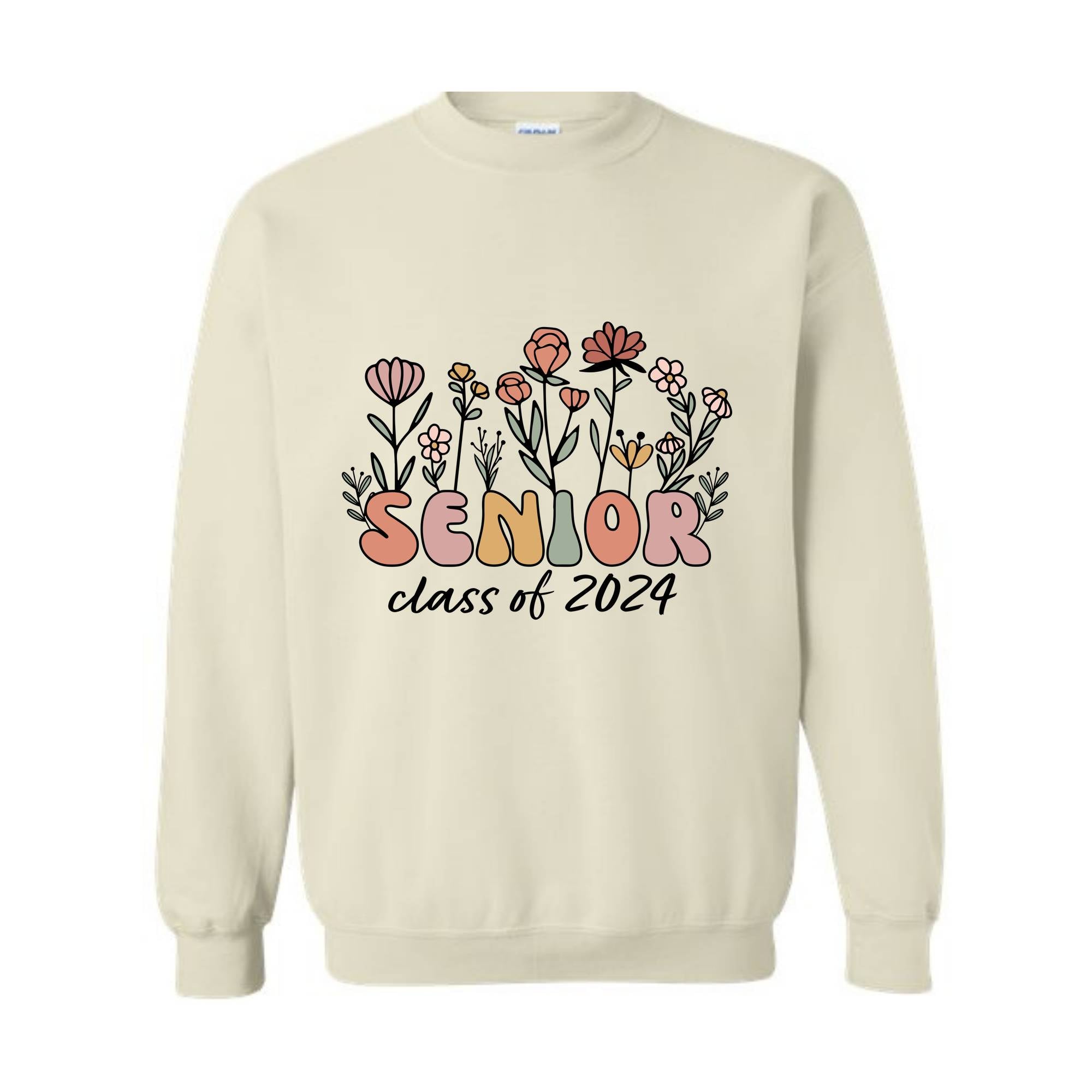 Senior Class of 2024 Sweatshirt, Senior Hoodie, Class of 2024 Sweater, Graduation 2024, High School Sweater, University 24 Hoodie