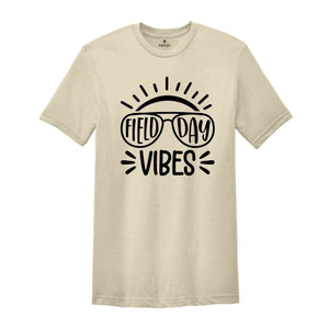 Field Day Vibes, End of School, School Game Day Shirt, Funny Summer Matching, Field Day 2024 T-Shirt, Teacher Field Day Shirt