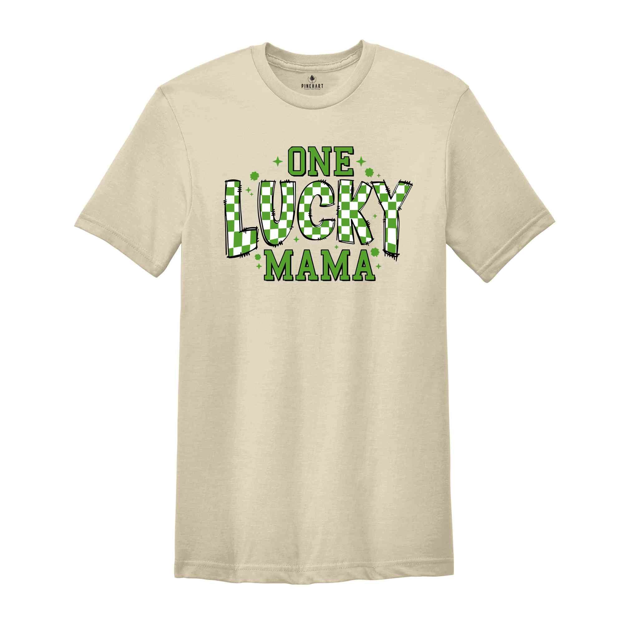 One Lucky Mama Shirt, St. Patrick’s Shirt, St Patty's Day Shirt, Mama Shirt, Lucky Shirt, Shamrock Shirt