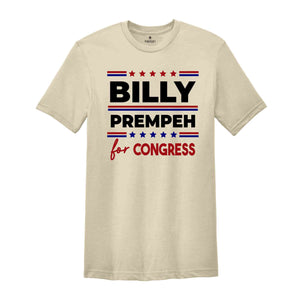 Billy Prempeh Shirt, 2024 Election Shirt, New Jersey Shirt, Vote Shirt, Political Shirt, Equal Rights Shirt