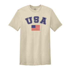 USA Flag Shirt, USA Gift, Independence Day Tee, Fourth Of July Shirt, Patriotic Shirt, Team USA Shirt