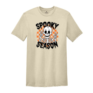 Spooky Season Shirt, Retro Spooky Shirt, Spooky Halloween, Halloween Shirt, Fall Vibes, Cozy Season Shirt, Cute Fall Shirt, Halloween Gift