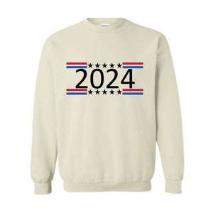 Custom Name Elections 2024 Sweatshirt, I Stand With Sweatshirt, Elections Apparel, Elections 2024, Elections Sweatshirt