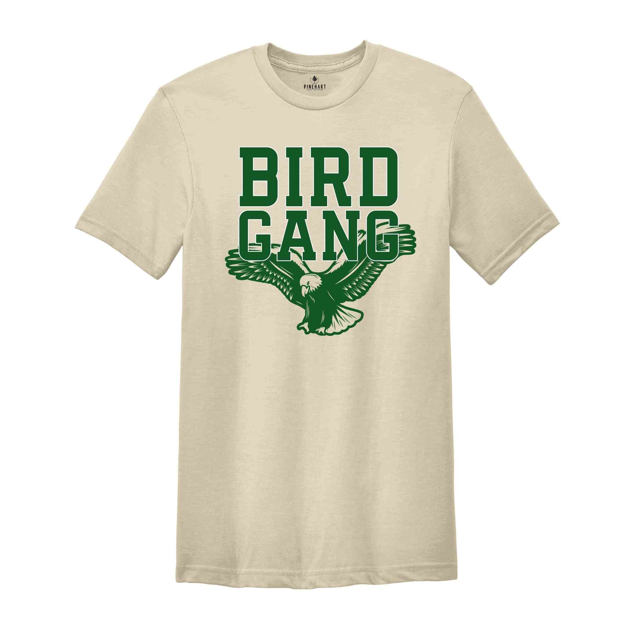 Bird Gang Sweatshirt, Bird Gang Shirt, Game Day Shirt, Eagles Football Shirt, Vintage Eagles Sweatshirt, Game Day Sweater