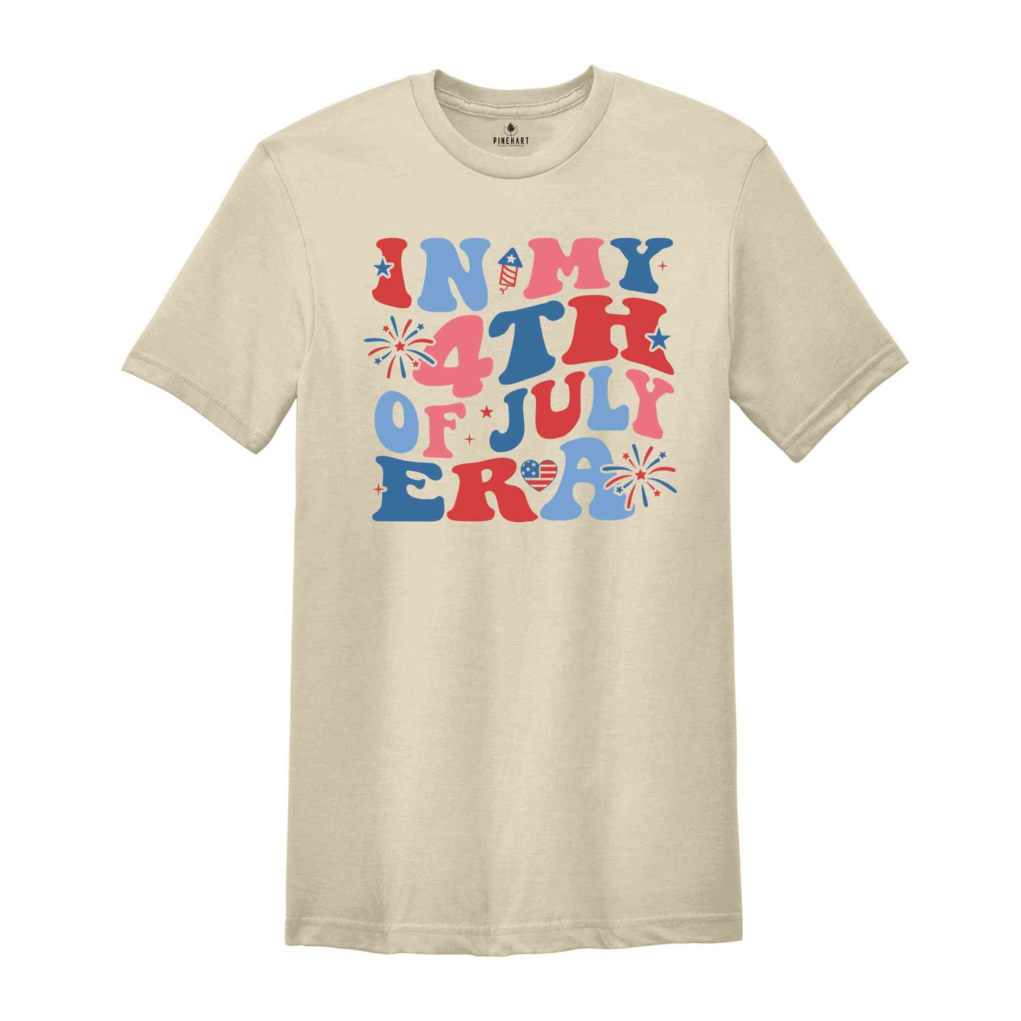 In My 4th Of July Era Shirt, Fourth Of July Shirt, Independence Day Shirt, Patriotic Shirt, Memorial Day Shirt, July 4th Shirt, USA Shirt