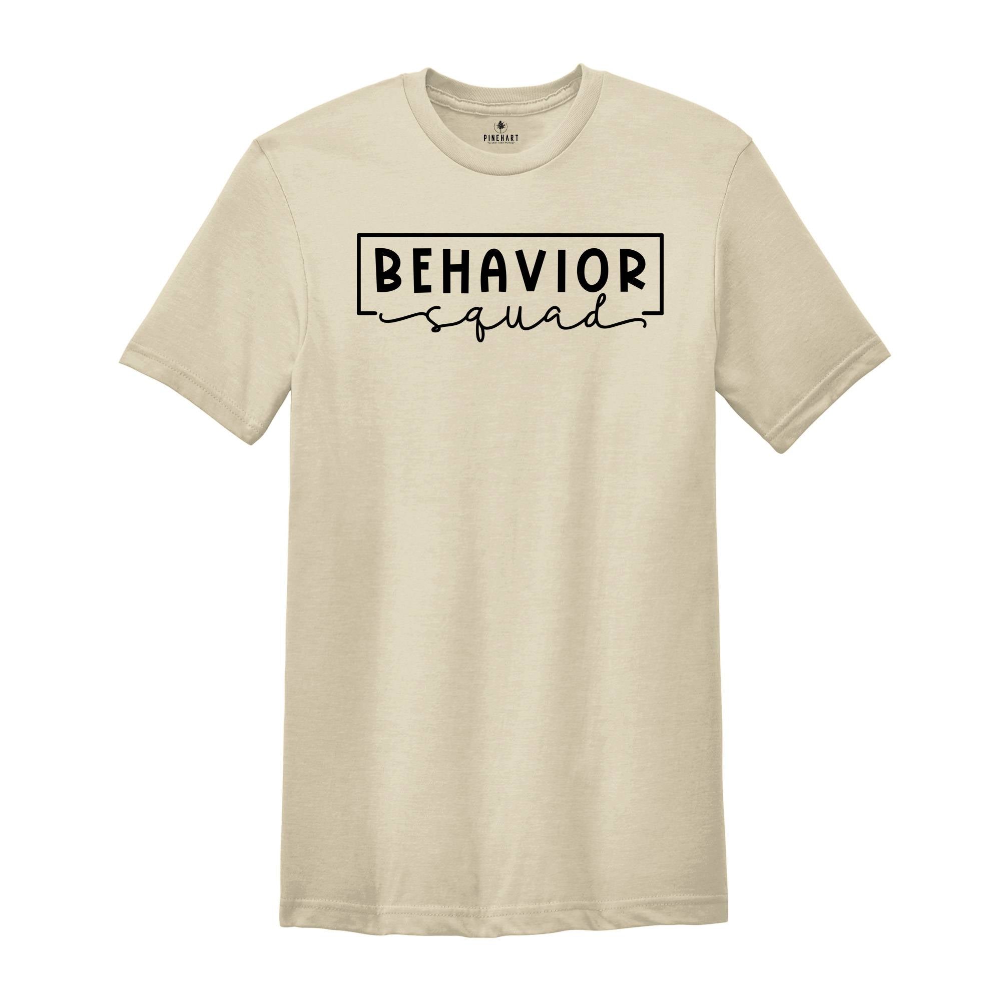 Behavior Squad, ABA Shirts, ABA Therapy Shirt, Behavior Technician, Behavior Analyst, Aba Therapist, Behavior Therapist, Behavior Analysis