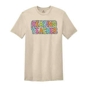 Reading Teacher Shirt, Teacher Gift, Cute Teacher Shirt, Teacher Life Shirt, Teaching Shirt, Gift For Teacher, Back To School Shirt