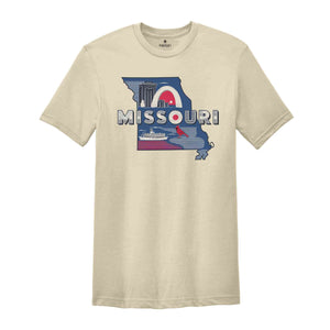 Retro State Of Missouri Shirt, State Of Missouri Shirt, State Shirt, Missouri Shirt, Missouri Lover Shirt, Family Trip Shirt, Travel Shirt