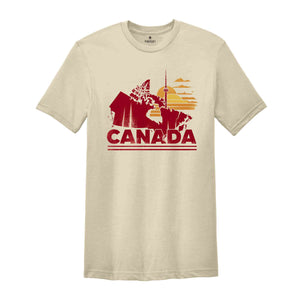 Retro Canada Shirt, Canada Travel Shirt, Country Travel Shirt, Shirt For Traveler, Travel Lover Gift, Travel Tee, Trip Shirt