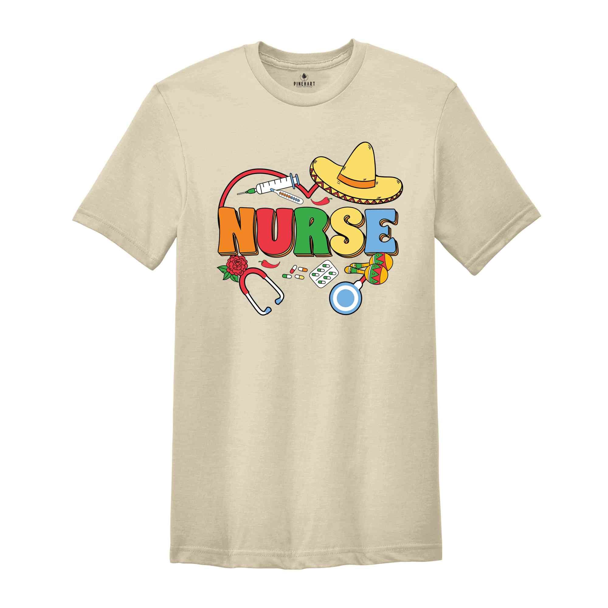 Cinco De Mayo Nurse Shirt, Fiesta Party Shirt, Nurse Shirt , Cinco De Mayo Tee, Fiesta Shirt, Mexican Party Tee, Mexican Festival Shirt