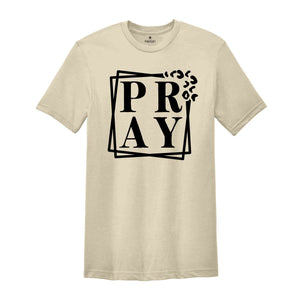 Pray Shirt, Catholic Shirt, Christian Shirt, Faith Clothing, Christian Crewneck, Jesus Shirt, Church Shirt, Faith Hope Love