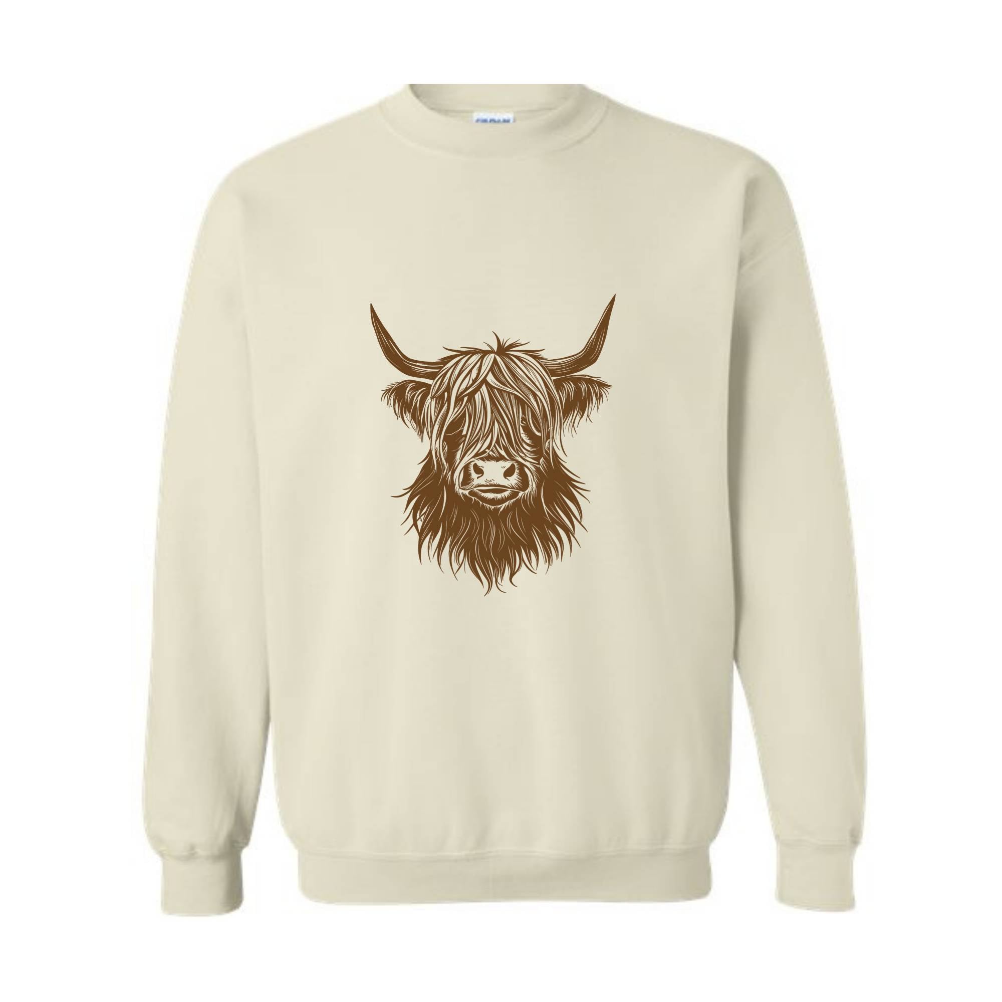 Western Highland Cow, Cow Sweatshirt, Highland Cow Shirt, Cow Shirts for Women, Cow Gifts, Highland Cow Sweatshirt, Cow Sweater