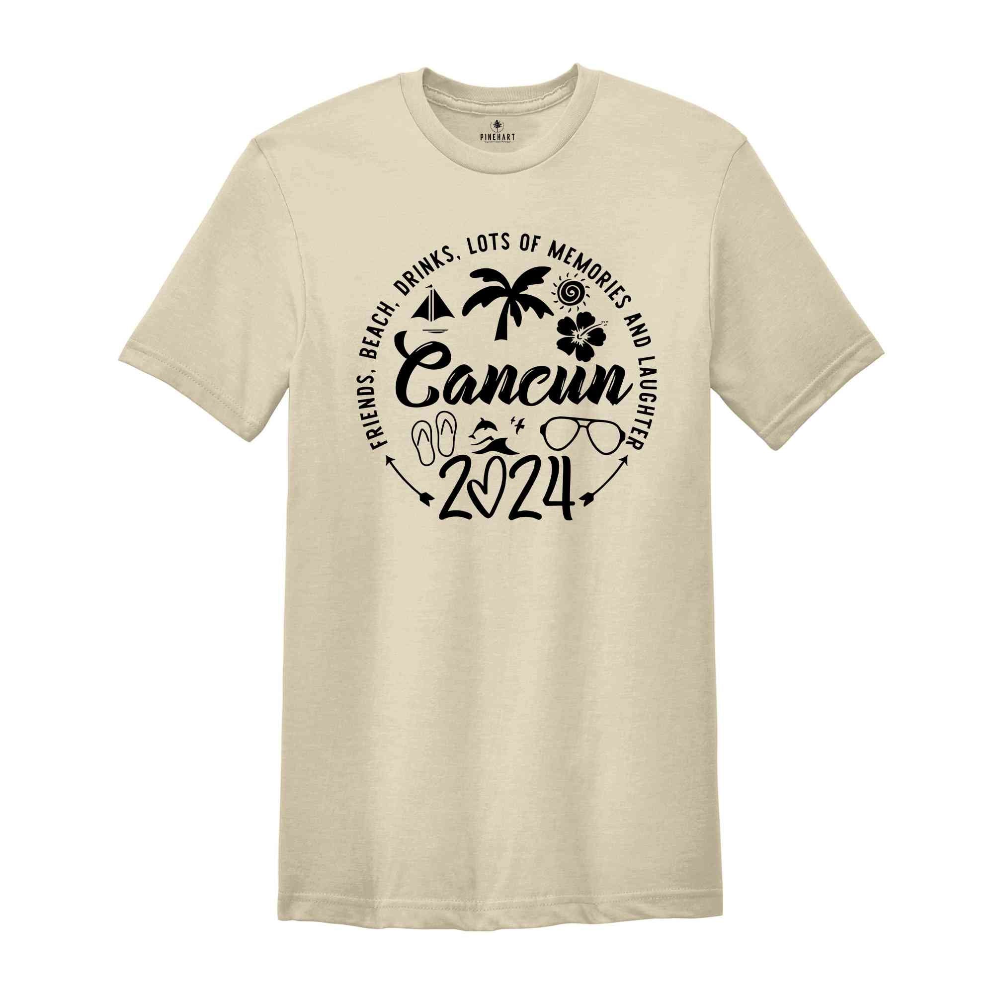 Cancun 2024 Shirt, Cancun Lover T-Shirt, Cancun Fan, Cancun Beach Shirt, Cancun Holiday Shirt, Summer Beach Shirt, Cancun Summer