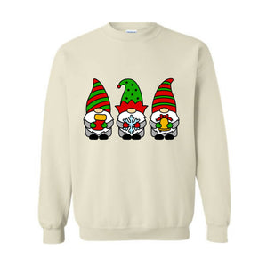 Gnome Sweatshirt, Christmas Gnome, Cute Gnomies Sweatshirt, Merry Christmas T-shirt, Gnome For The Holidays Shirt, Cute Christmas Tee