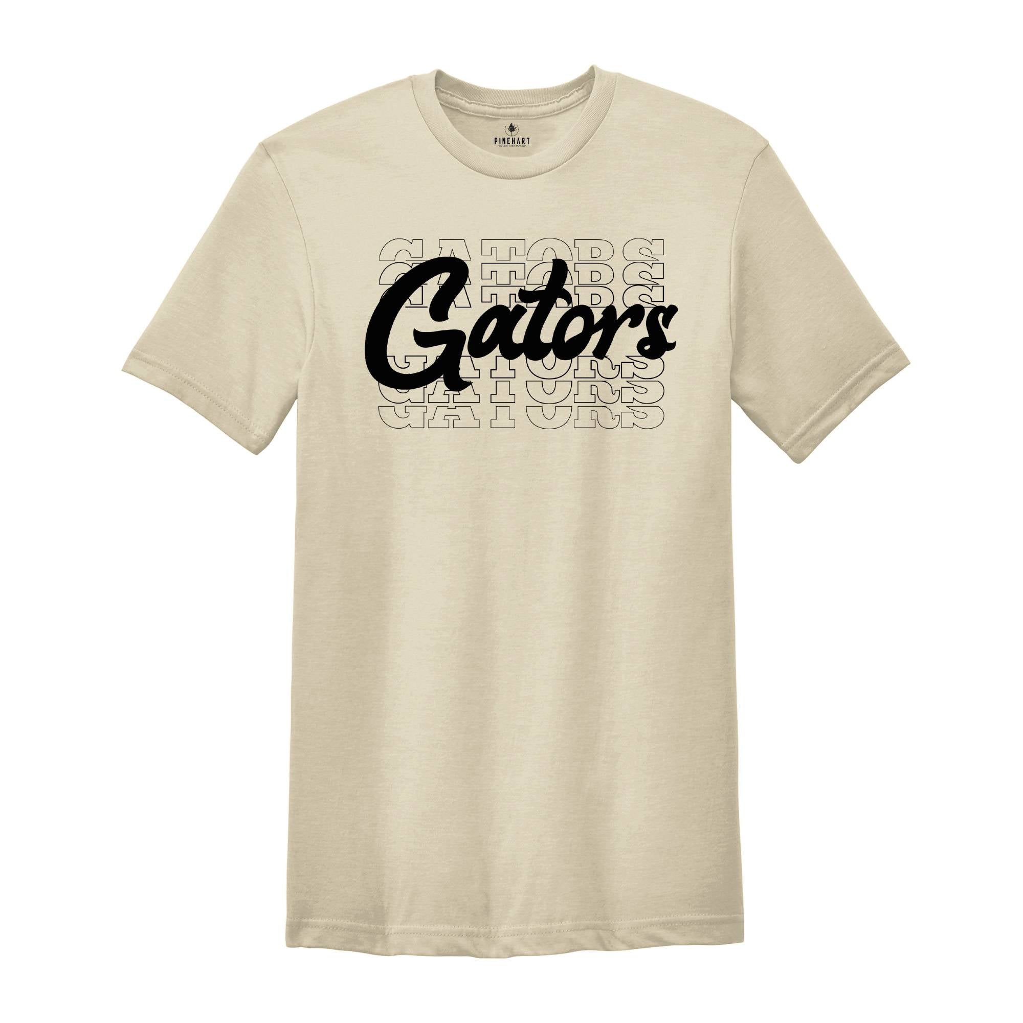 Team Mascot Shirt, Gators Team Shirt, Gators Football Shirt, Gators Fan Shirt, Gators School Shirt, Gators School Spirit