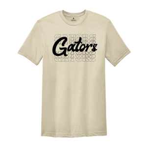 Team Mascot Shirt, Gators Team Shirt, Gators Football Shirt, Gators Fan Shirt, Gators School Shirt, Gators School Spirit