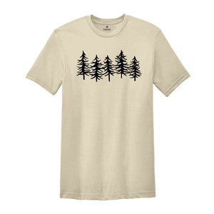 Pine Tree Shirt, Hiking Shirt, Mountains Shirt, Adventure Shirt, Camping Shirt, Wanderlust Shirt, Outdoors Tee, Nature Tee, Trees Tee