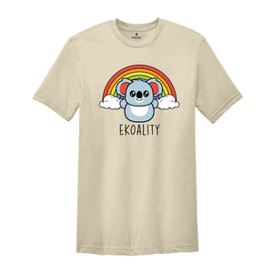 Ekoality Shirt, Funny LGBT Shirt, LGBT Shirt, LGBT Support Shirt, Pride Rainbow Shirt, Equality Shirt, LGBTQ Pride Shirt, Animal Lover Shirt