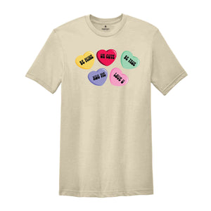 Valentines Day Shirt, Couple Shirt ,Candy Hearts,Be Mine shirt,Xoxo shirt, Funny Conversation Hearts shirt