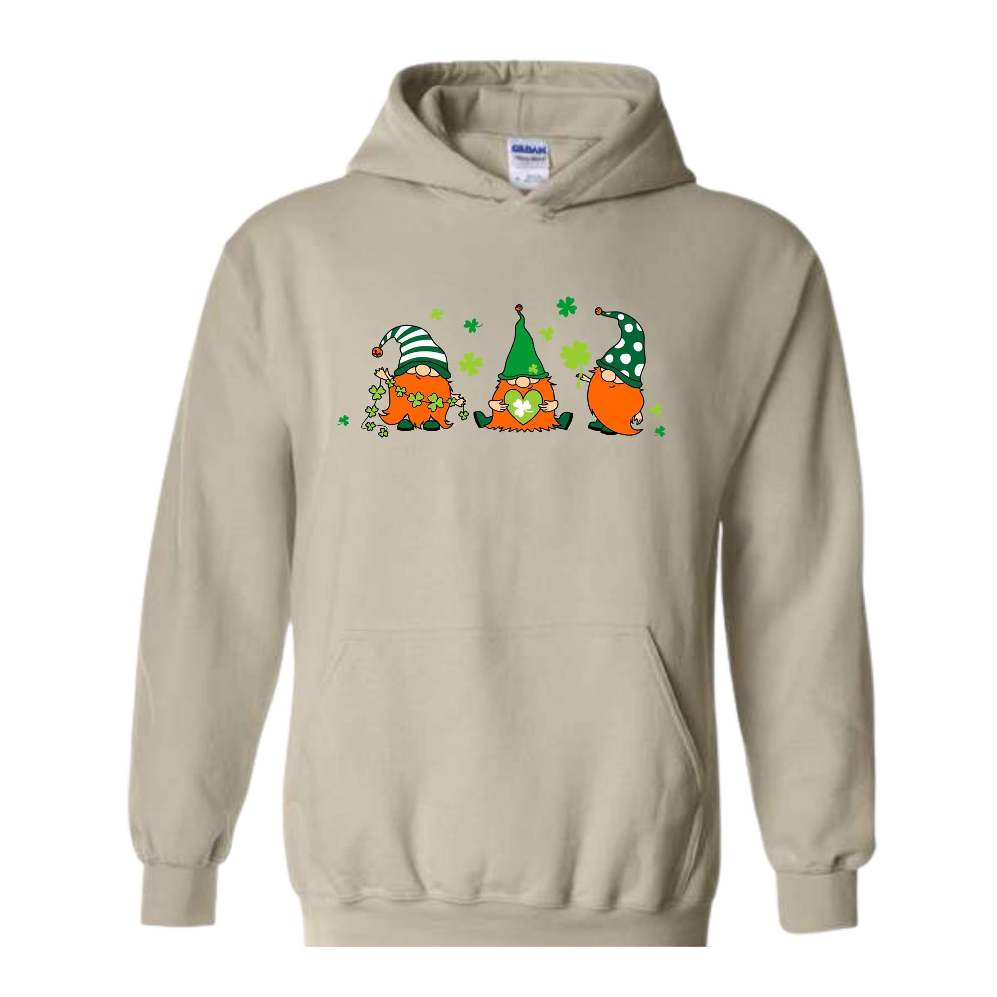 Shamrock St Patricks Day Sweatshirt, Lucky Clover Sweater, Irish Green Shirt, Festive Apparel, Lucky