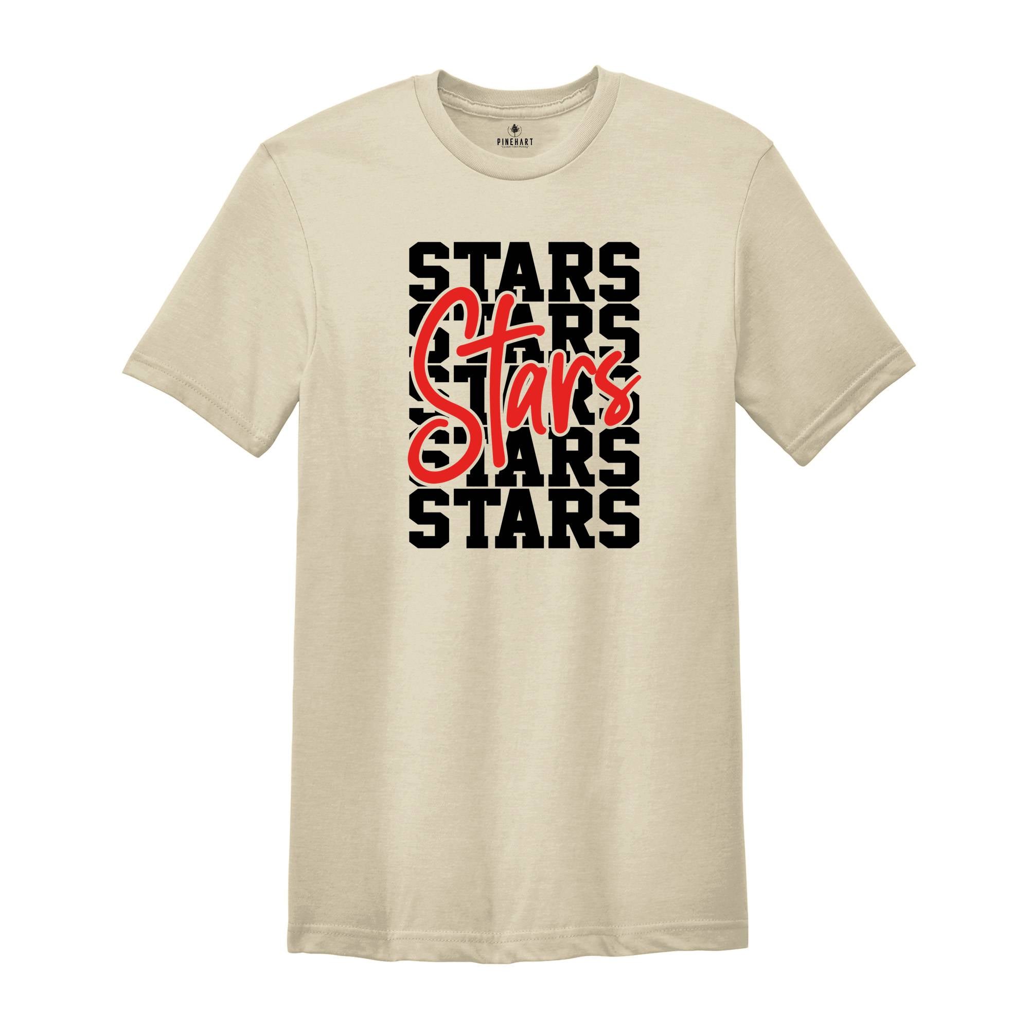 Team Mascot Back to School Shirt, Stars Team Mascot Shirt, Stars Team Spirit Shirt, Stars Fan Shirt, Stars School Shirt