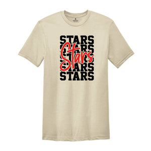 Team Mascot Back to School Shirt, Stars Team Mascot Shirt, Stars Team Spirit Shirt, Stars Fan Shirt, Stars School Shirt