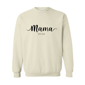 Personalized Mama Sweatshirt With Kids Names, Mama Sweatshirt, Mom Sweatshirt, Gift for Mom, Mama with Kids Names.