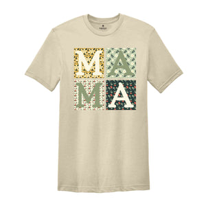 Retro Mama Shirt, Boho Mama Shirt, Mama Shirt, Mother's Day Shirt, Mother's Day Gift, Floral Mama Shirt, Flowers Mama Shirt