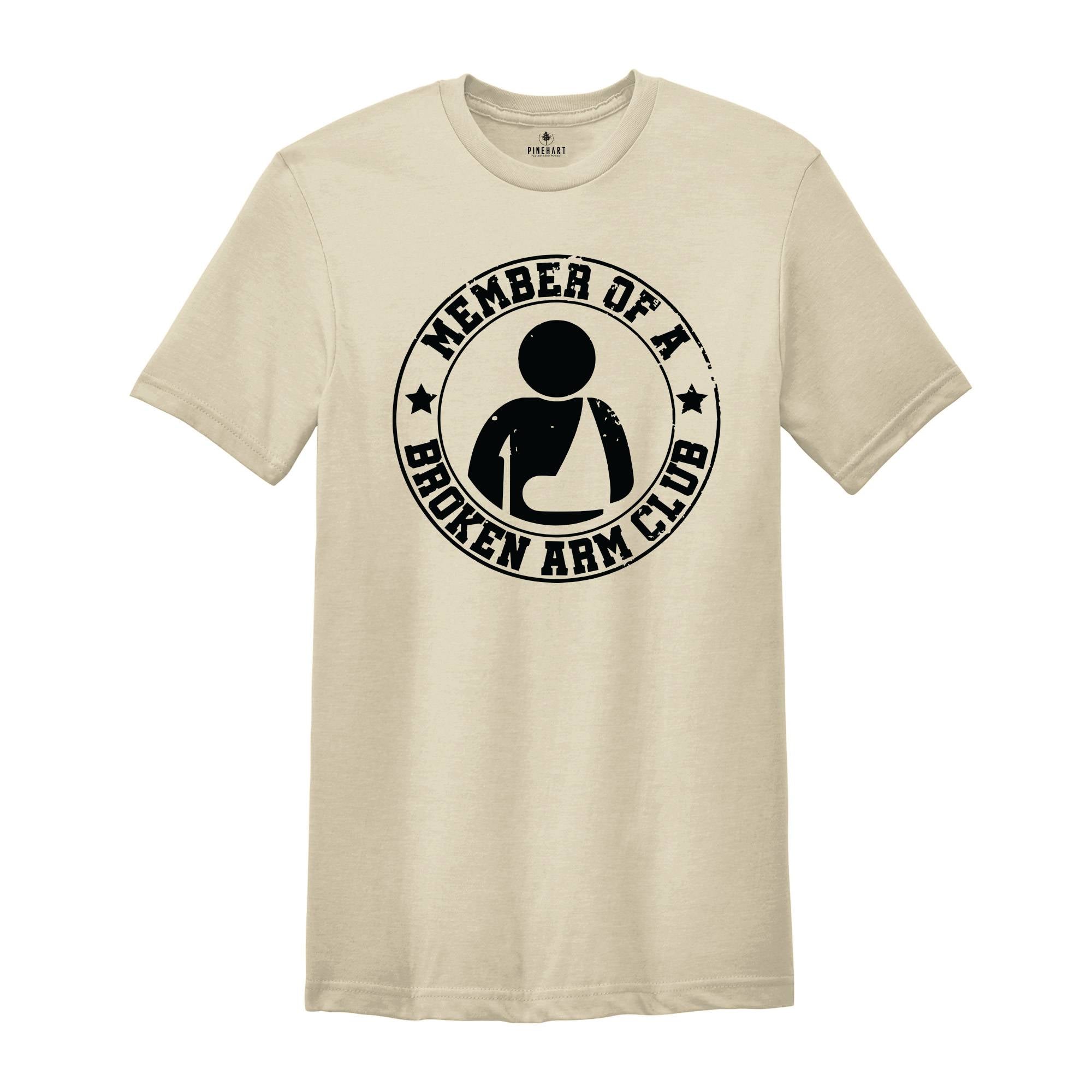 Member of a Broken Arm Kid's Club Shirt, Broken Arm Gifts, Funny Broken Arm Shirt, Broken Arm Kids, Funny Injury Tee