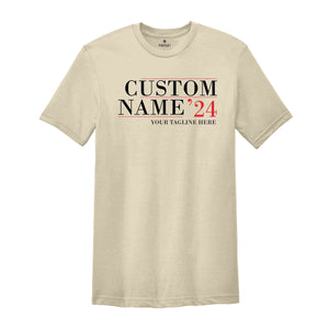 Custom 2024 Election Shirt, Campaign Shirt, Voting Shirt, President 2024 Shirt, Personalized Election T-Shirt, Republican Shirt