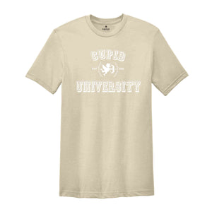 Cupid University Shirt, Love T-shirt, Valentine's Day Gift, Funny Tee, Cute Shirt, Valentine's Day Cupid University Shirt