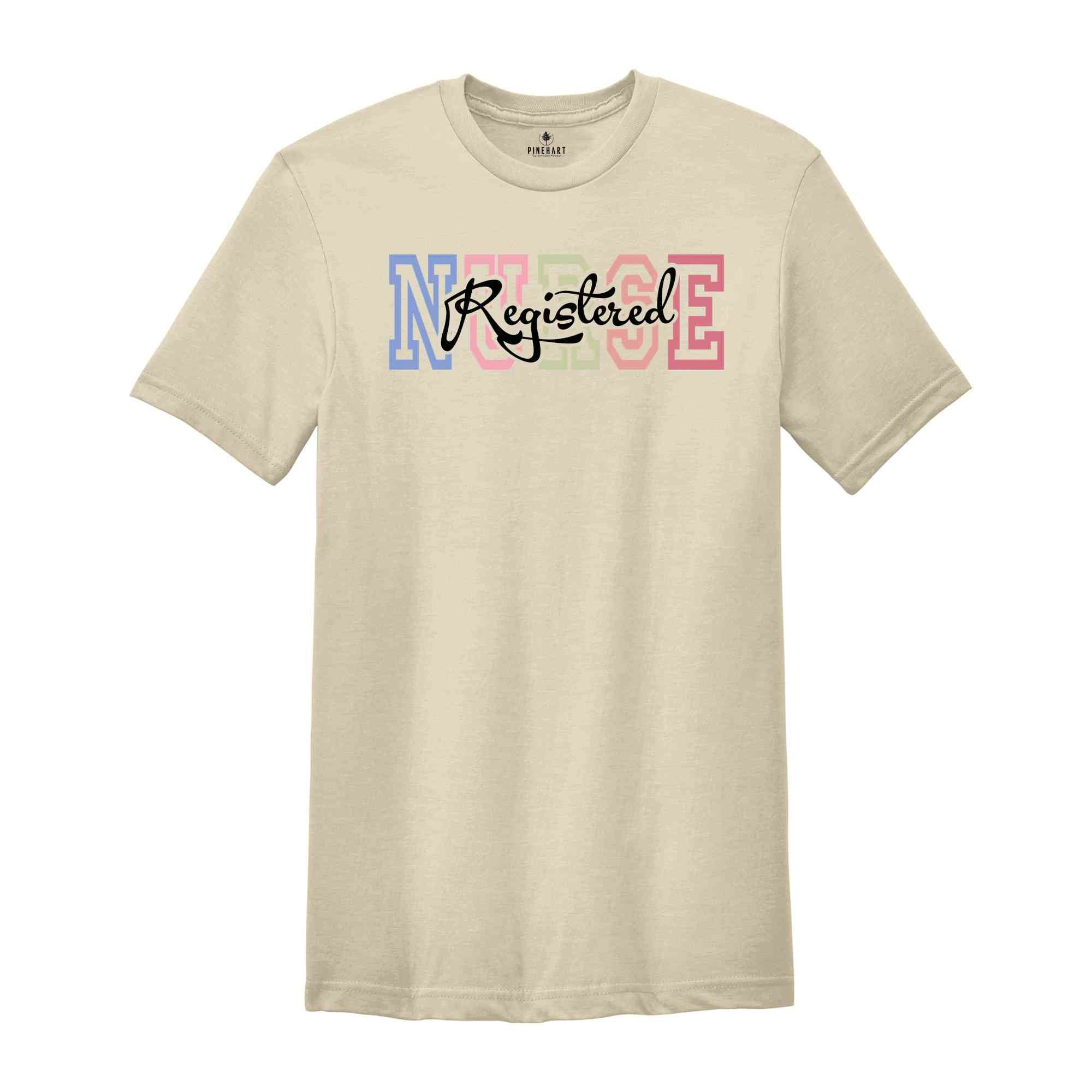 Registered Nurse Shirt, RN T-Shirt, Nursing School Shirt, Nurse Graduation Shirt, Nurse Life Shirt, Nursing Shirt