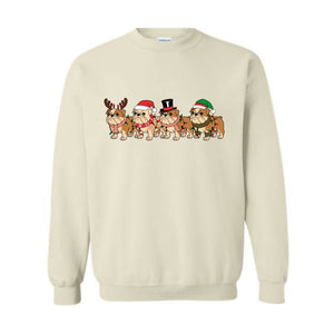 Bulldog Christmas Sweatshirt, Dog Lover Gift, Holiday Sweat, Christmas English Bulldog Shirt