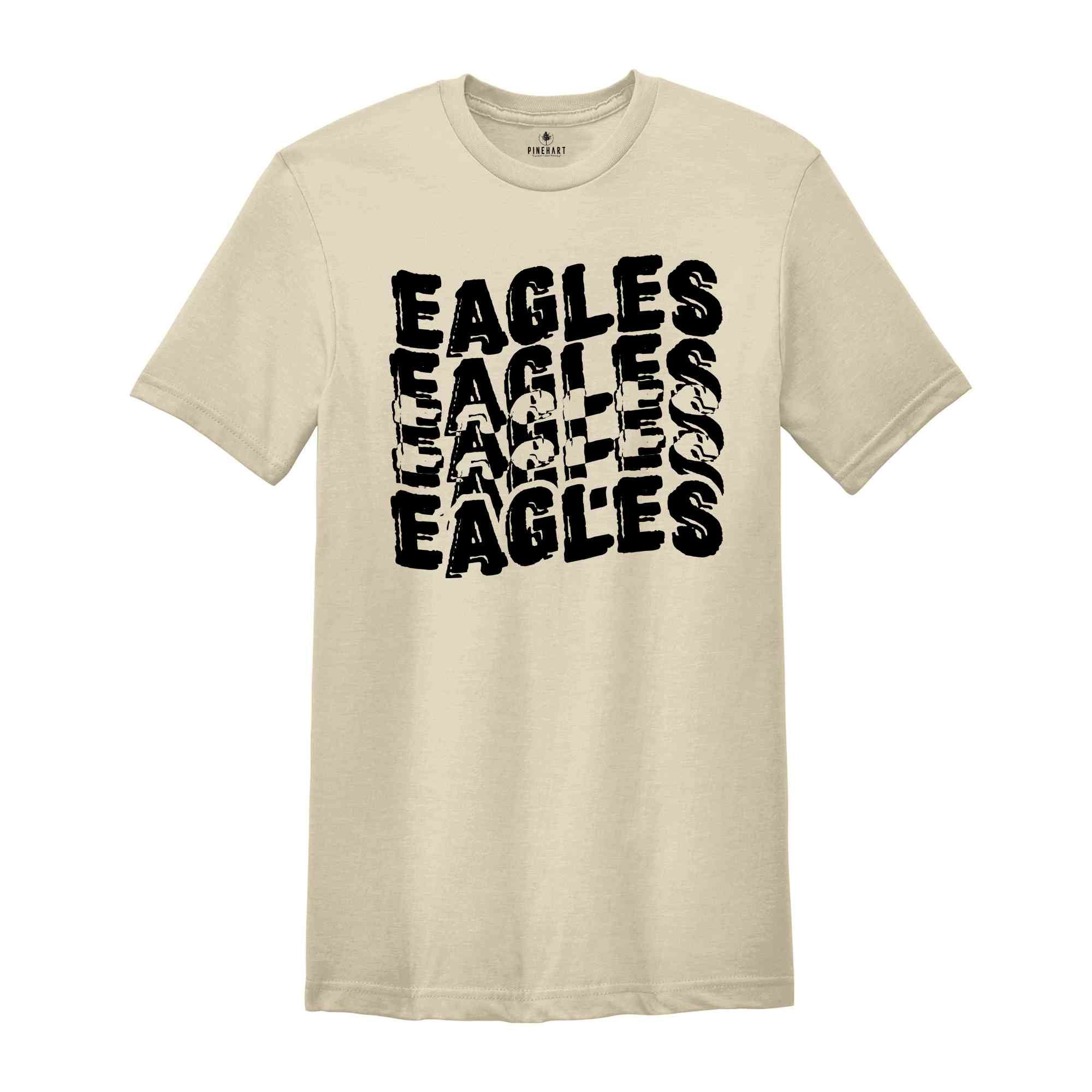 Team Mascot Shirt, Eagles Team Shirt, Eagles Football Shirt, Eagles Fan Shirt, Eagles School Shirt, Eagles School Spirit, Eagle Mascot Shirt