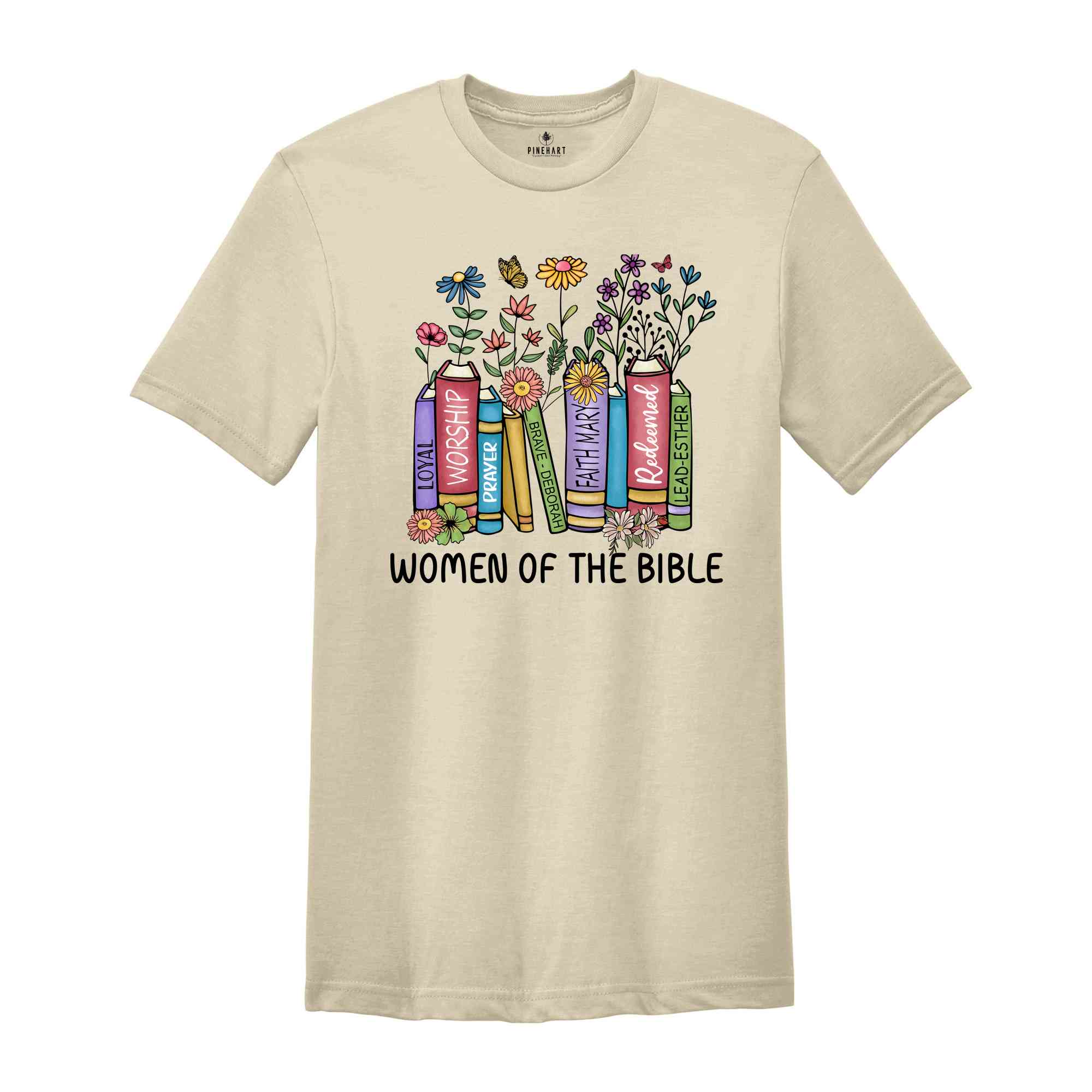 Women Of The Bible Shirt, Bookworm Tee, Librariam Shirt, Book Lover Shirt, Booktrovert Shirt, Book Lover Gift, Christian Shirt, Faith Shirt