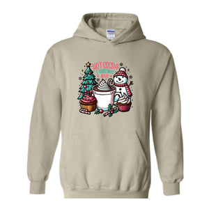 Hot Cocoa And Christmas Movie Sweatshirt, Christmas Sweatshirt, Hot Cocoa Sweatshirt, Christmas Gifts, Christmas Hoodie