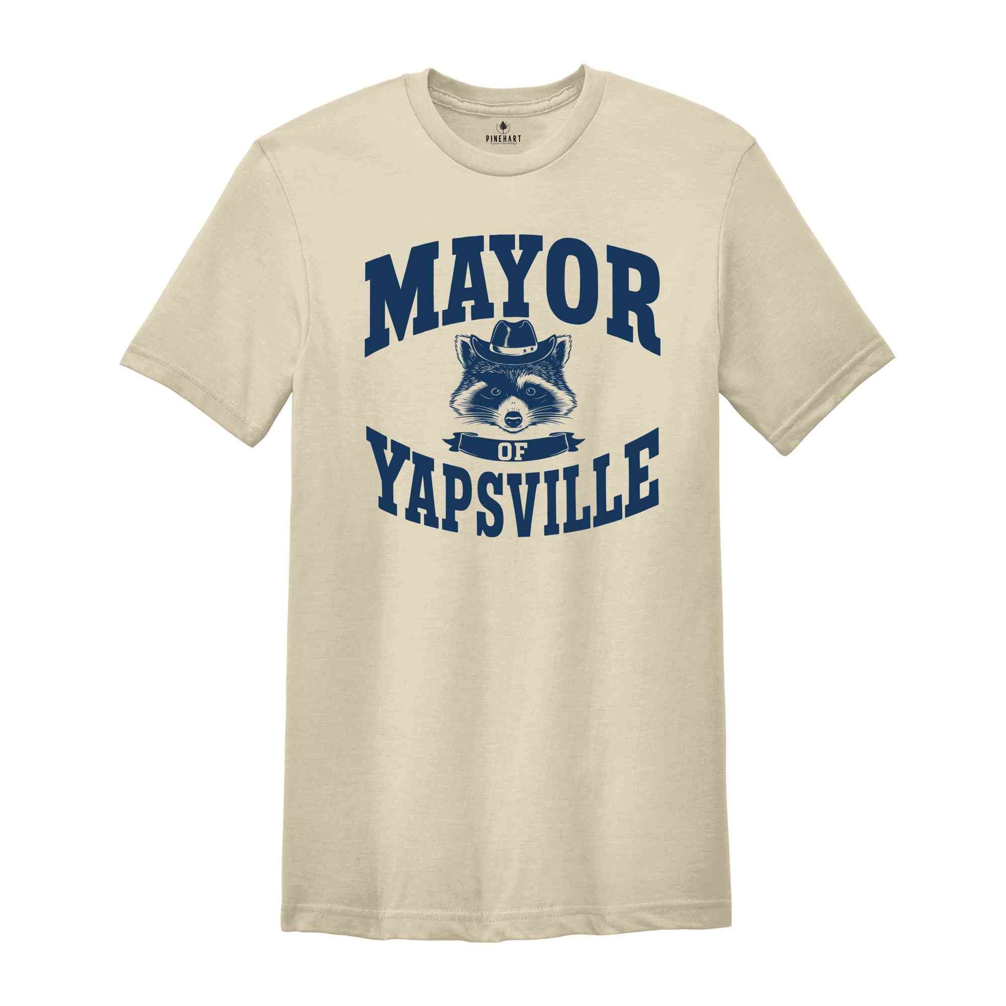 Mayor Of Yapsville Shirt, Funny Cowboy Cat Shirt, Yapper Shirt, Funny Yapper Gift, Meme Shirt, Trendy Meme, Professional Yaper, Cat Lover