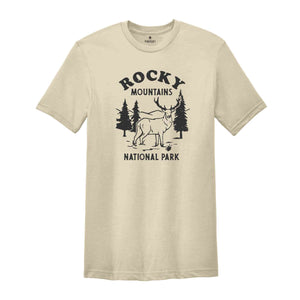 Rocky Mountain Shirt, Rocky Mountain National Park T-Shirt, Rocky Mountain Park Camping, Rocky Mountain Hiking Shirt, Rocky Mt Shirt