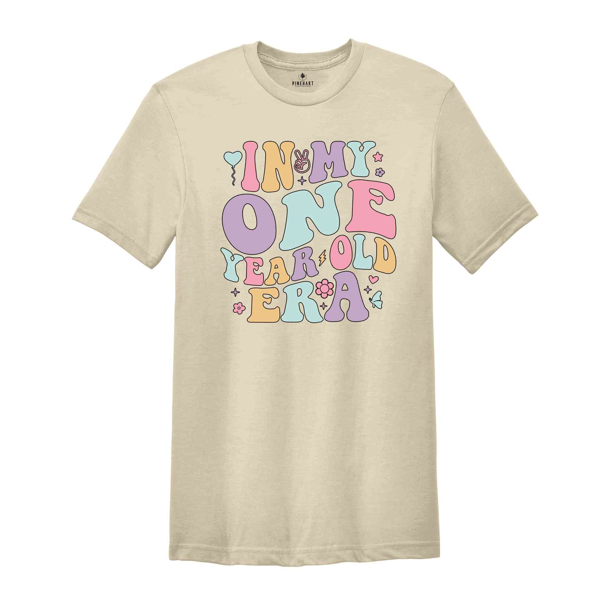 In My One Year Old Era Shirt, One Birthday Shirt, Kids Birthday Party Shirt, Birthday Celebrant Shirt, Birthday Kids Shirt, Kids Shirt