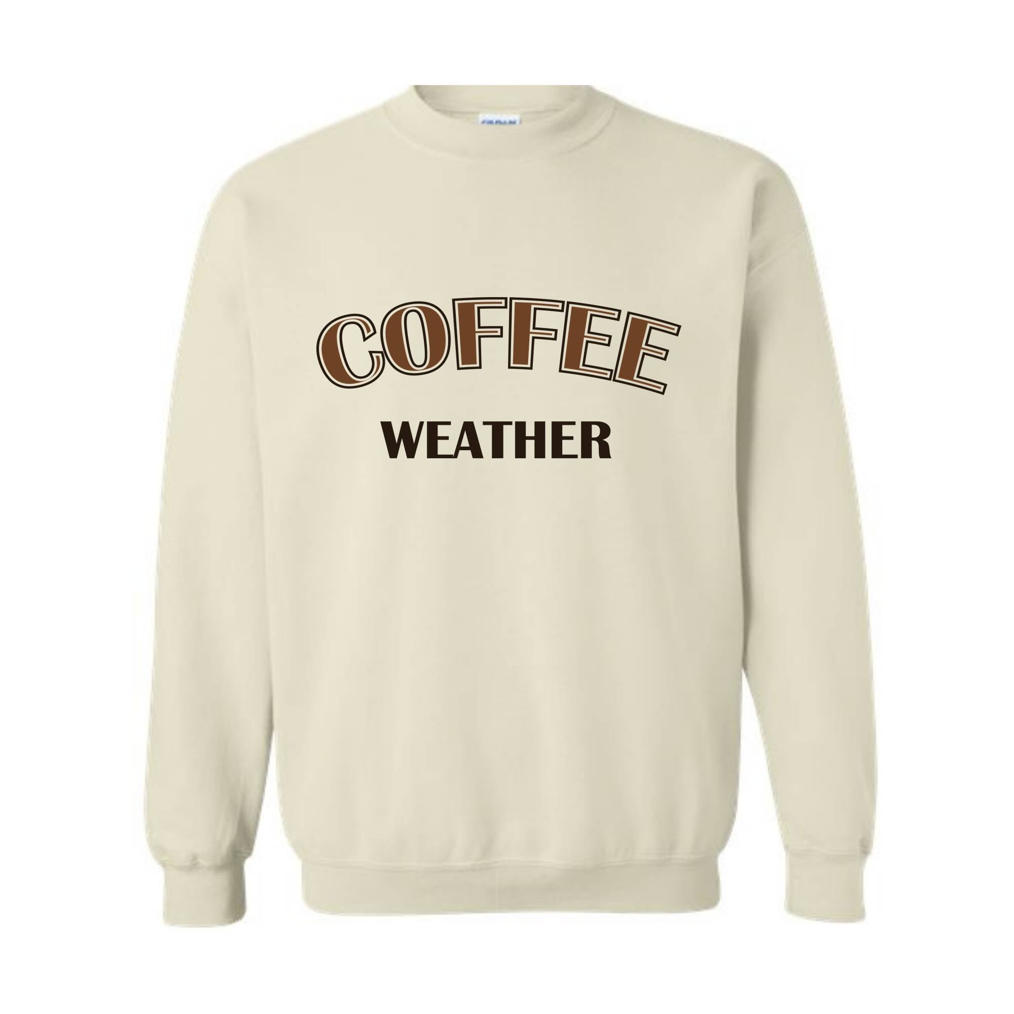 Coffee Weather Hoodie, Coffee Sweatshirt, Winter Coffee Hoodie, Coffee Lover Gift, Coffee Apparel, Coffee Sweater, Coffee Lovers Sweatshirt