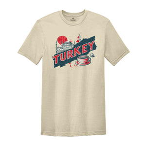 Retro Turkey Shirt, Turkey Travel Shirt, Country Travel Shirt, Shirt For Traveler, Travel Lover Gift, Travel Tee, Trip Shirt