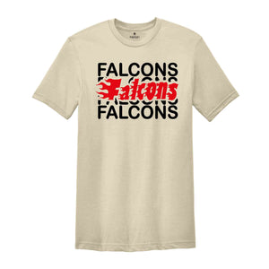 Falcons Team Shirt, Team Mascot Shirt, Falcons Team Spirit, Falcons Fan Shirt, Falcons School Shirt, Falcons School Spirit