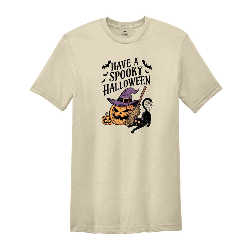 Have A Spooky Halloween Shirt, Halloween Shirt, Spooky Pumpkin Shirt, Halloween Party Shirt, Halloween Pumpkin Shirt, Halloween Witch