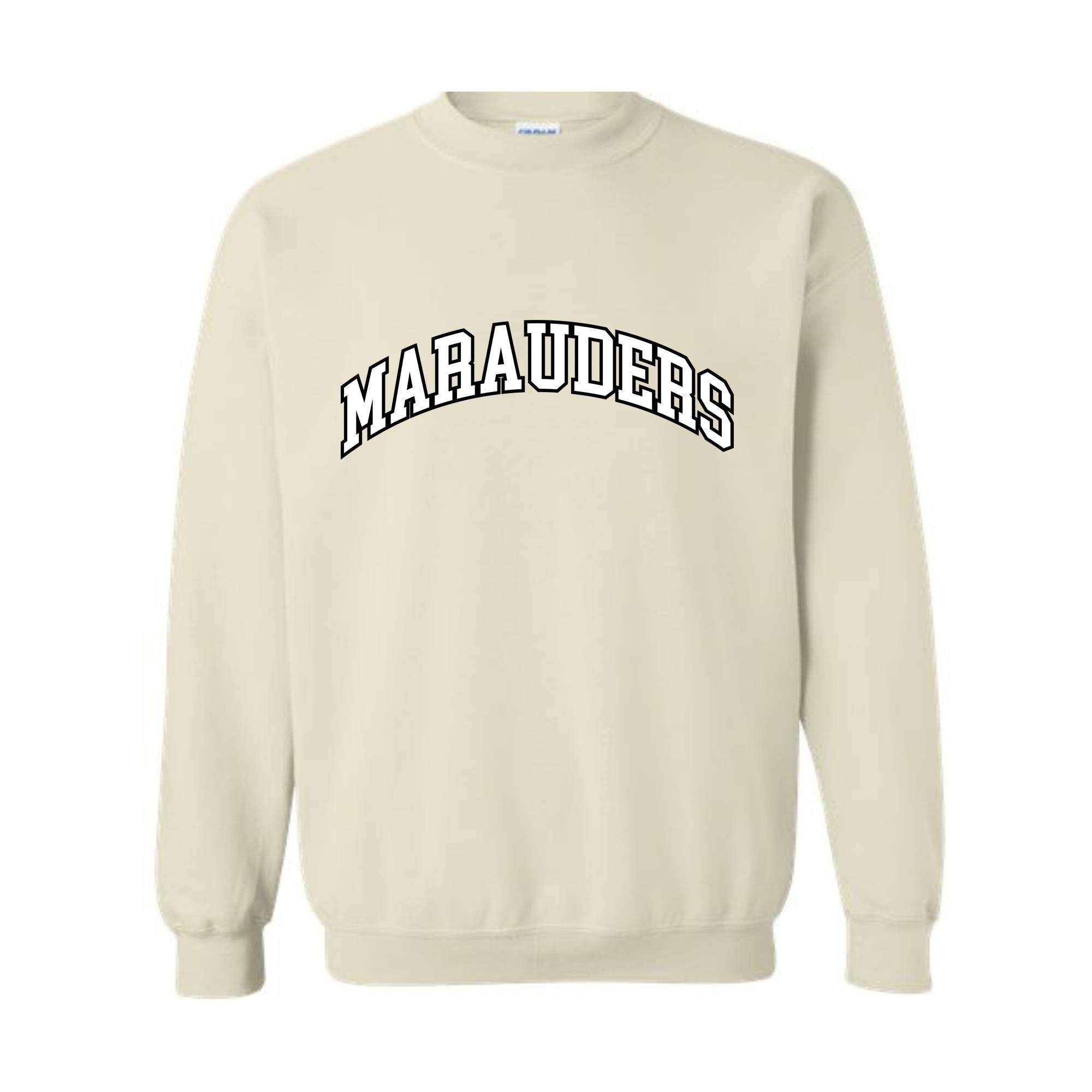 Team Mascot Sweatshirt, Marauders Team Sweatshirt, Marauders Team Spirit Sweatshirt, Marauders Fan Sweatshirt, Marauders School Sweatshirt