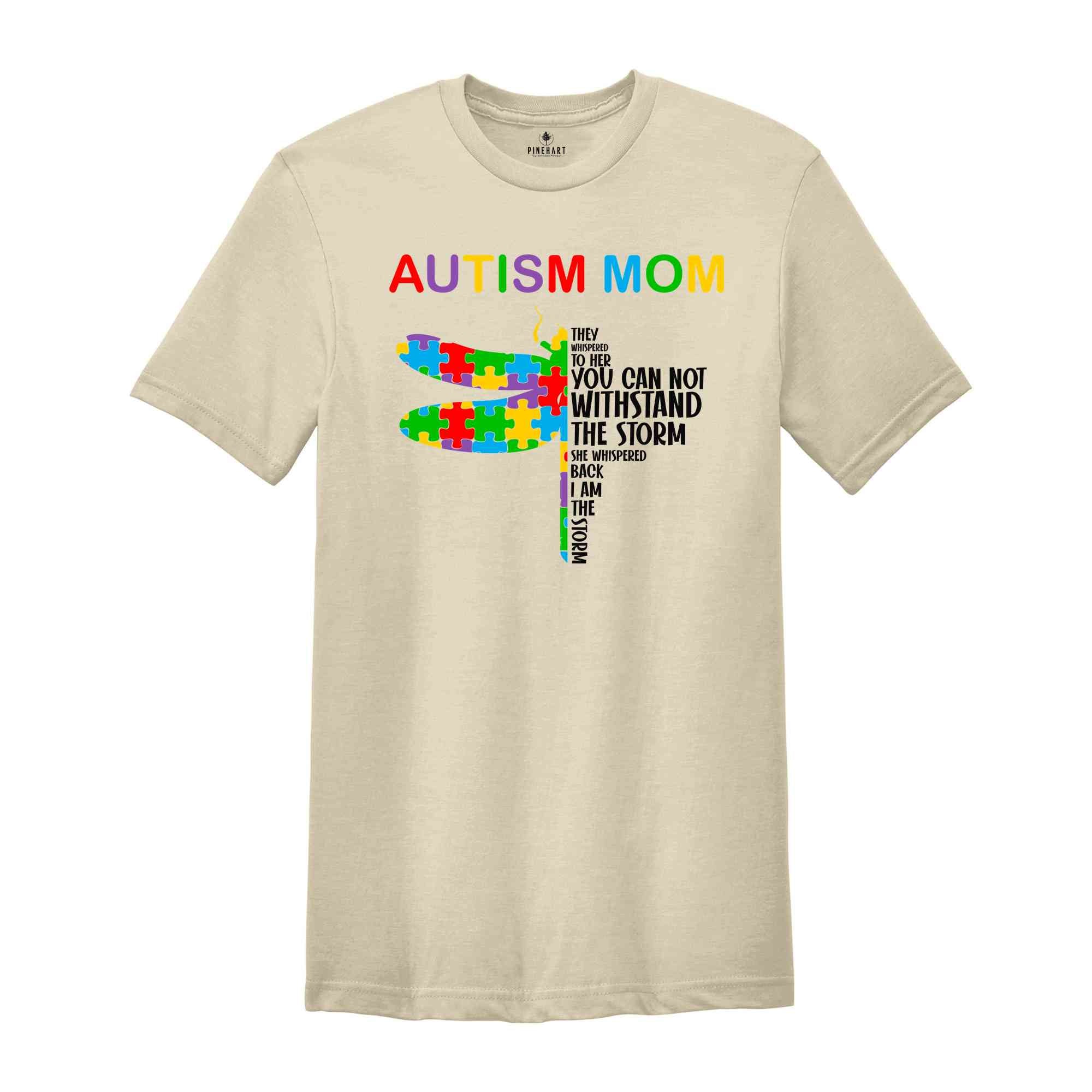 Autism Mom Shirt, Autism Acceptance Shirt, Puzzle Piece Shirt, Autism Awareness Month, Neurodiversity Shirt, Butterfly Shirt, ADHD Shirt