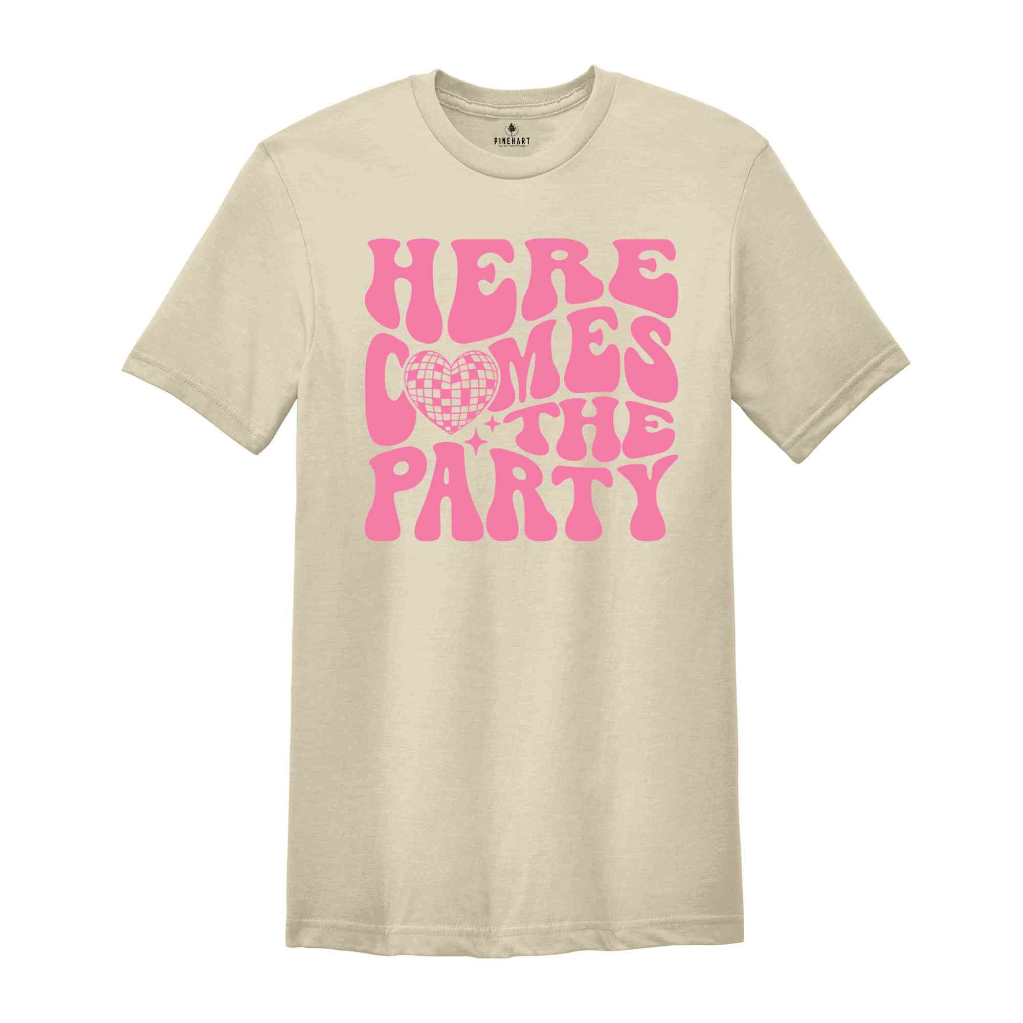 Bachelorette Shirts Here Comes The Bride Shirt Disco Bachelorette Party Shirts Bachelorette Matching Shirt Wedding Party Group Shirt