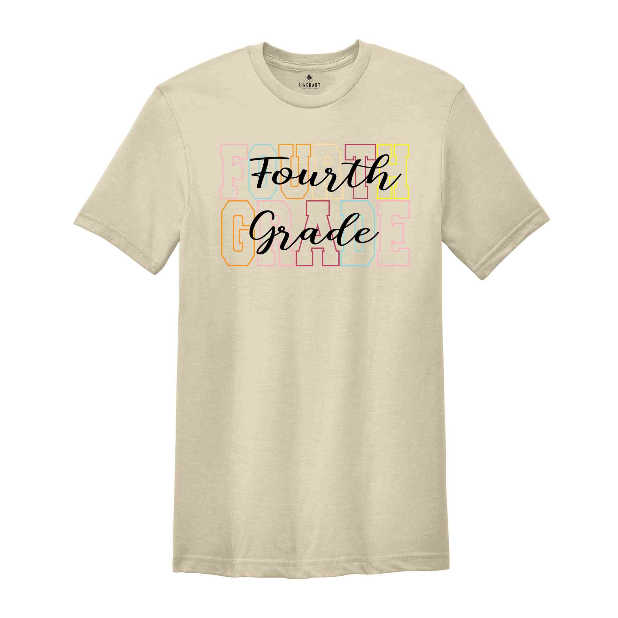 Fourth Grade Teacher Shirt, 4th Grade Teacher Shirt, 4th Grade T-Shirt, Fourth Grade TShirt, Elementary School, Teaching Tee