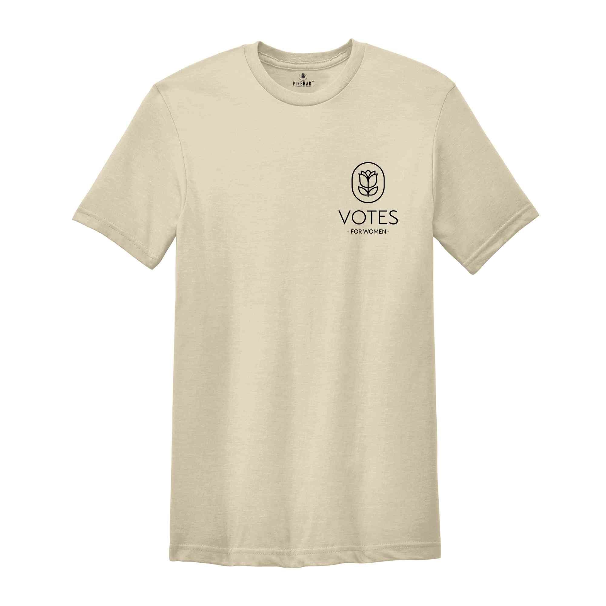 Votes for Women T-Shirt, Feminist Tshirt, The Suffragettes, Girl Power Tee Shirts, Slogan T-shirt, Feminism, Woman Power Tee