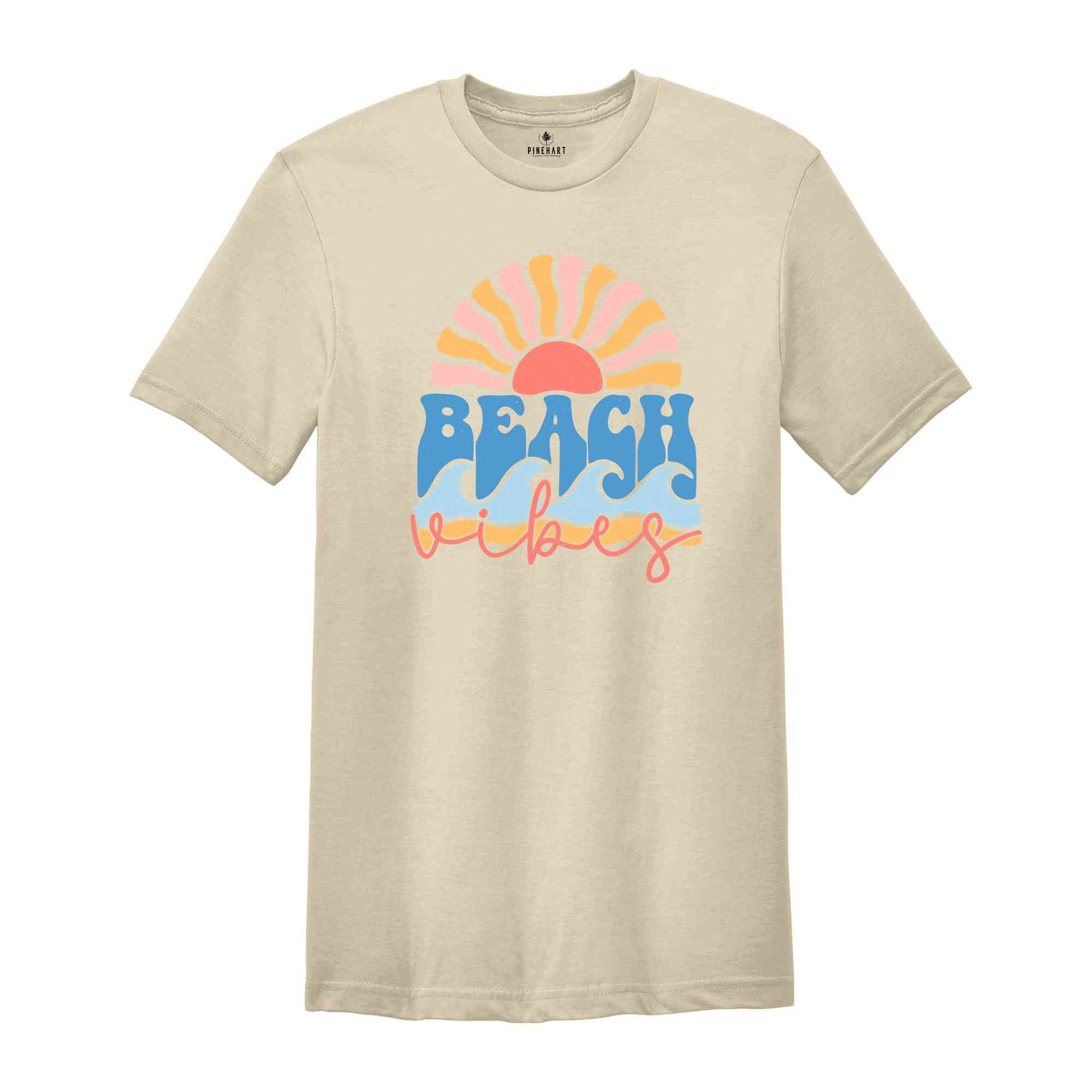 Boho Beach Vibes Shirt, Summer Vibes Shirt, Summer Shirt, Beach Shirt, Cute Summer Shirt, Sunshine Shirt, Vacation Shirt, Beach Trip Shirt