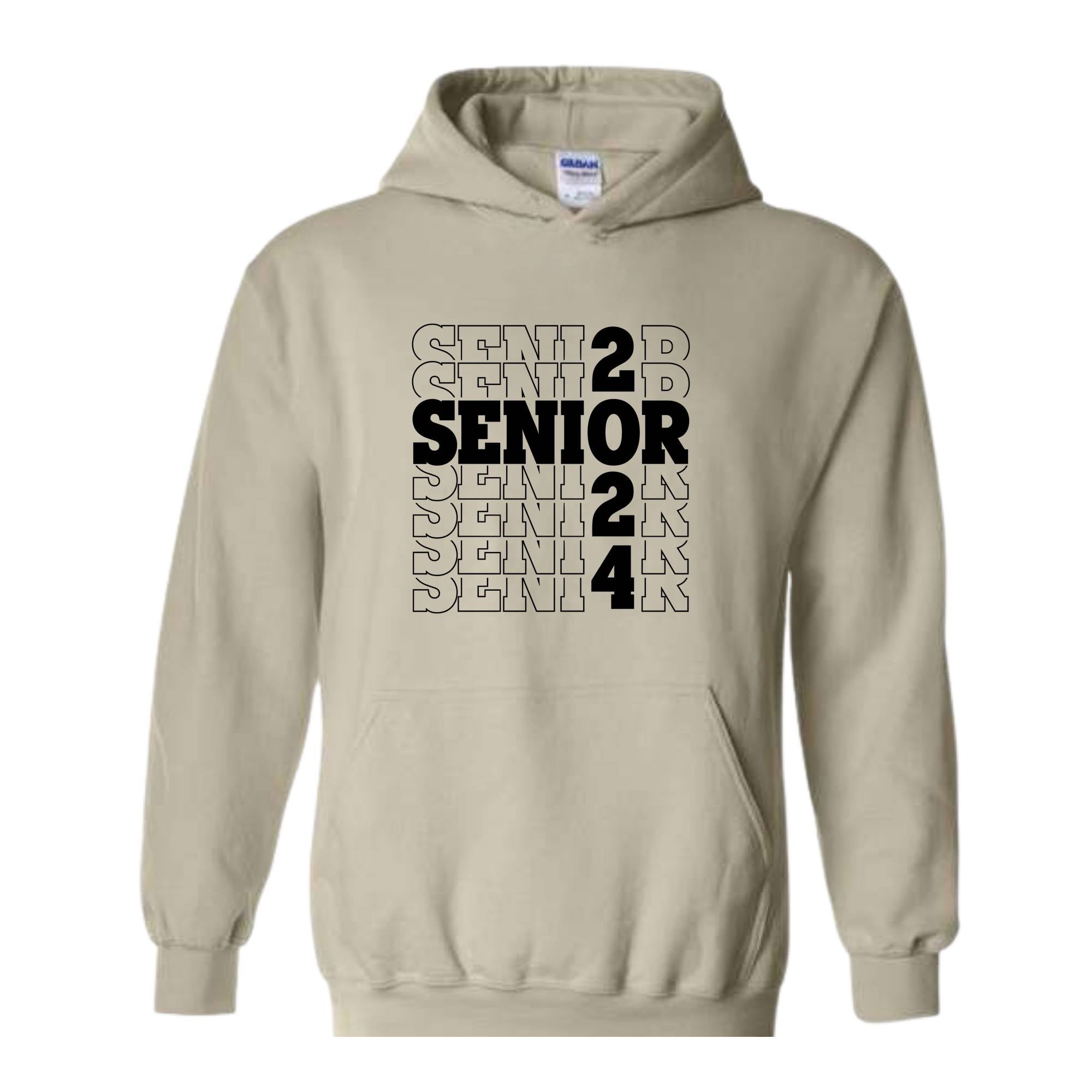 Senior 2024 Sweatshirt, Class of 2024 Sweater, Senior hoodie, Class 2024 Hoodie, Graduation Shirt, High School Graduation Gift